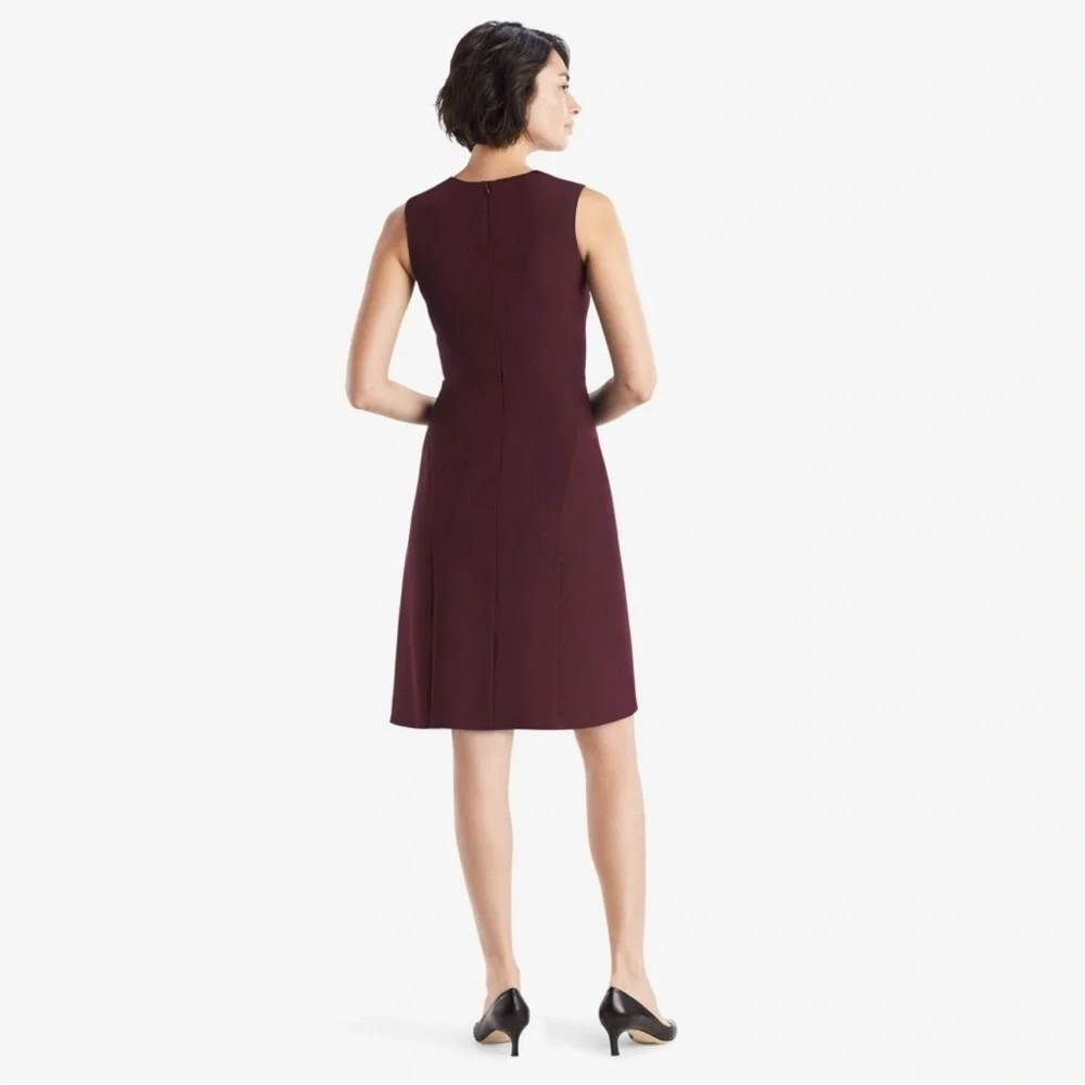 MM Lafleur Annie dress in Claret - Picture 2 of 5